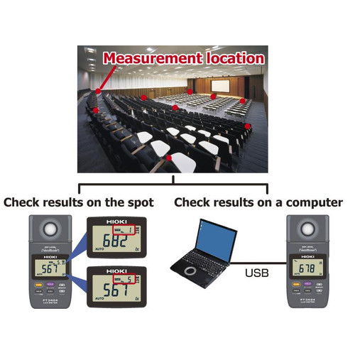 Light Meter Hioki FT3425 | Handheld Digital Lux Meter