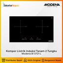 Kompor Induksi Tanam Modena BI 0721 L Built-in Induction Hob 70 cm