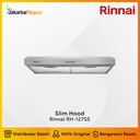 Cooker Hood Rinnai RH-127SS Slim Hood Penghisap Asap Kompor