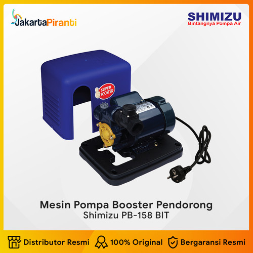 Mesin Pompa Air Pendorong Otomatis Booster Pump Shimizu PB-158 BIT