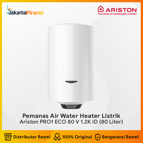 Pemanas Air Electric Water Heater Listrik 80 Liter Ariston PRO1 ECO 80 V 1.2K ID
