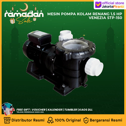 Mesin Pompa Air Kolam Renang Pool Pump 1.5 HP Venezia STP150 / STP 150