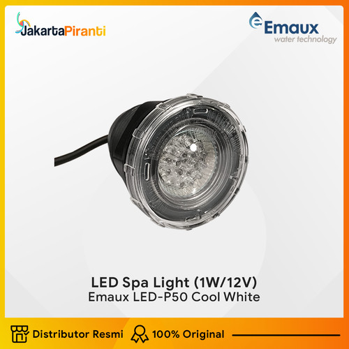 Lampu Kolam Renang Emaux LED 1Watt 12Volt LED-P50 Under Water Light