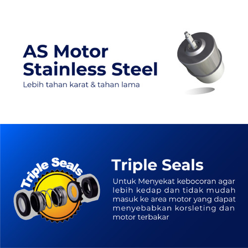 Mesin Pompa Celup Air Bersih dan Air Kotor Shimizu SPV-180 BIT