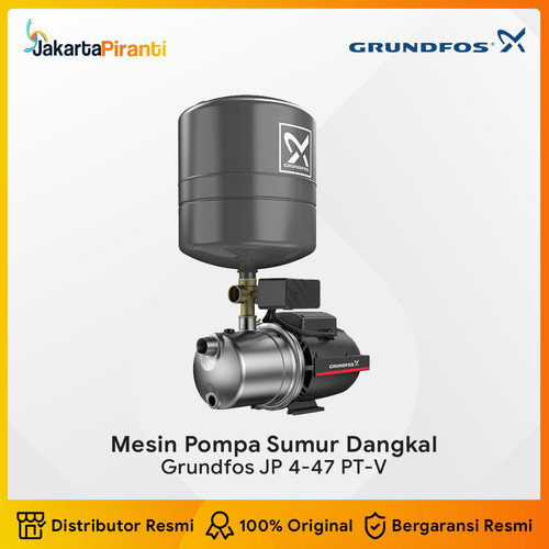 Mesin Pompa Sumur Dangkal Semi Jetpump Stainless Grundfos JP 4-47 PT-V