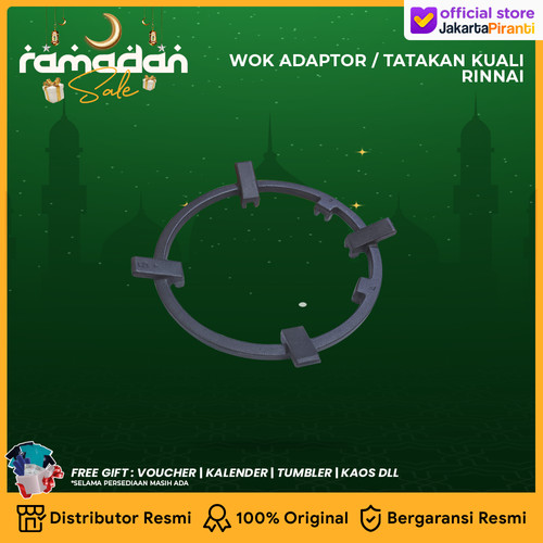 Tungku Tambahan / Tatakan Kuwali Kuali / Wok Adaptor / Modena Rinnai