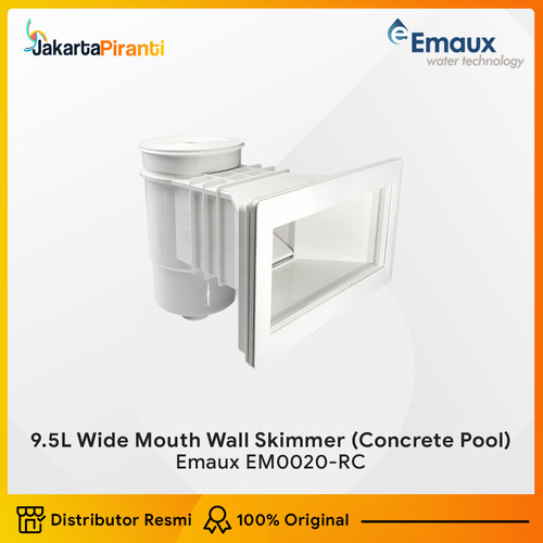 9.5L Wide Mouth Wall Skimmer Box Fitting Kolam Renang Emaux EM0020-RC