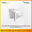 9.5L Wide Mouth Wall Skimmer Box Fitting Kolam Renang Emaux EM0020-RC