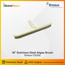 Peralatan Kebersihan Kolam Renang Algae Brush Stainless Emaux CE206