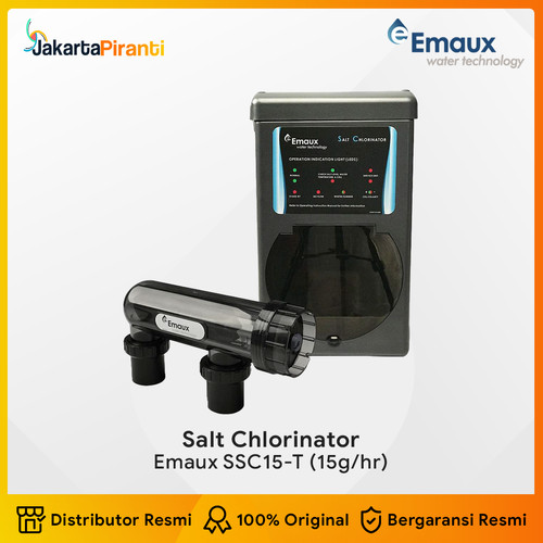 Salt Chlorinator Kolam Renang Emaux SSC15-T 15G/H Kolam 45 Kubik