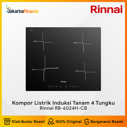 Built-in Induction Hob Kompor Tanam Induksi Rinnai RB-6024H-CB