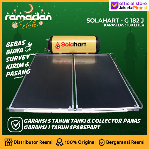 Pemanas Air Tenaga Surya Solahart Solar Water Heater 182 Gold J