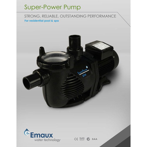 Mesin Pompa Air Kolam Renang 1 HP Emaux SPH 100 / EMAUX SPH100