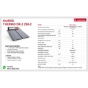 Pemanas Air Solar Water Heater Ariston Kairos Thermo Direct 250 Liter
