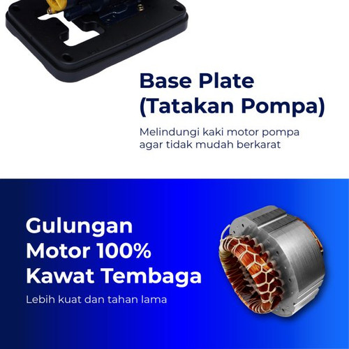 Mesin Pompa Air Pendorong Otomatis Booster Pump Shimizu PB-228 BIT