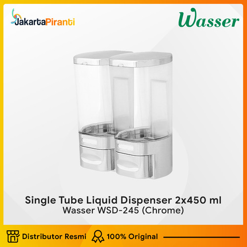 Soap Dispenser (Double) Wasser WSD-245 Chrome