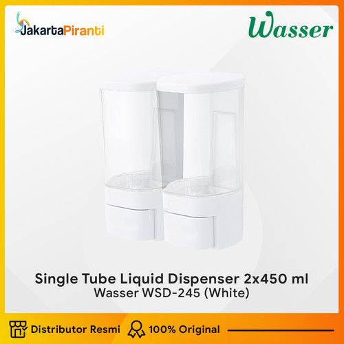 Soap Dispenser (Double) Wasser WSD-245 White