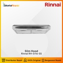 Cooker Hood Rinnai RH-S116-SS Slim Hood Penghisap Bau Asap Kompor