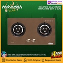 Built-in Gas Hob Kompor Gas Tanam 2 Tungku Rinnai RB-2GH-C (CF) | KOMPOR TANAM RINNAI RB-2GH-C (CF)