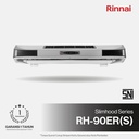 Cooker Hood Rinnai RH-90ER (S) Slim Hood Penghisap Asap Kompor