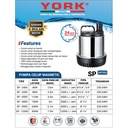 Mesin Pompa Celup Kolam York Italy SP-3200 Magnetic Pump