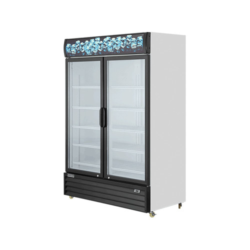 Showcase Display Cooler Modena SC 2201 L Kulkas Kaca Transparan