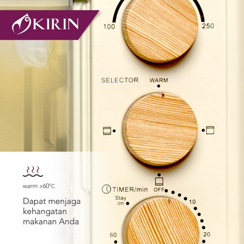 Oven listrik KIRIN(KBO-190 LW)