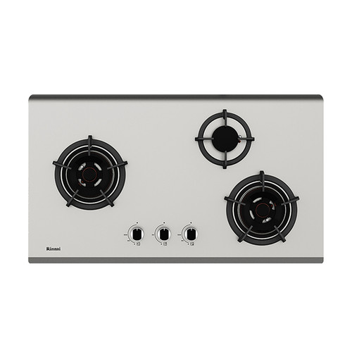 Built-in Gas Hob Kompor Gas Tanam 3 Tungku Rinnai RB-93US