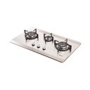 Built-in Gas Hob Kompor Gas Tanam 3 Tungku Rinnai RB-713N (S)