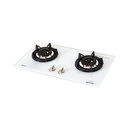 Built-in Gas Hob Kompor Gas Tanam 2 Tungku Rinnai RB-2GH-C (OW)