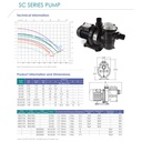 Pompa Kolam Renang 3/4HP Emaux SC075 / Swimming Pool Pump Emaux SC 075