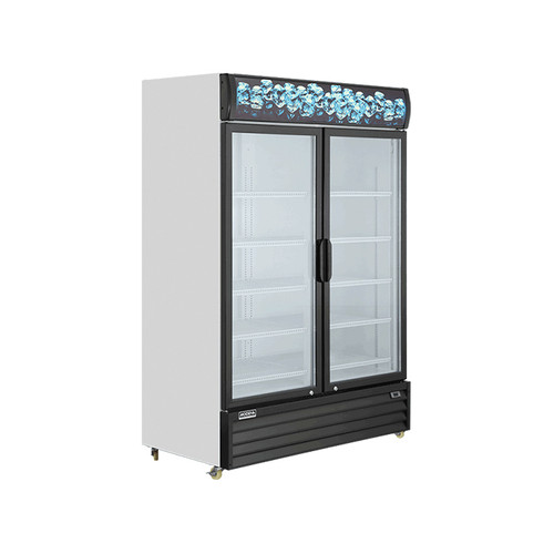 Showcase Display Cooler Modena SC 2201 L Kulkas Kaca Transparan