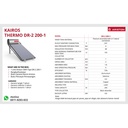 Pemanas Air Solar Water Heater Ariston Kairos Thermo Direct 200 Liter