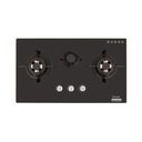 Built-in Gas Hob Kompor Gas Tanam 3 Tungku Rinnai RB-713N (GB)