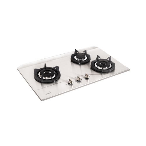 Built-in Gas Hob Kompor Gas Tanam 3 Tungku Rinnai RB-3SS-C (S)