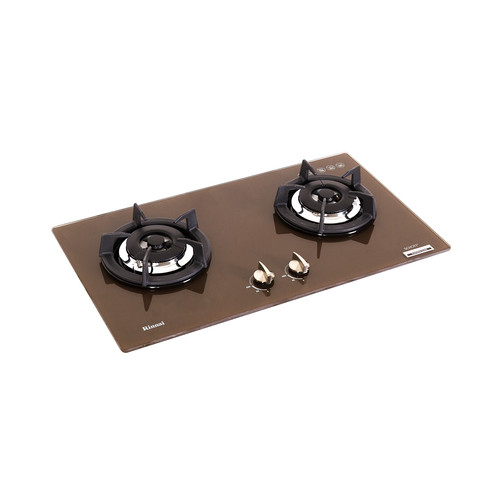 Built-in Gas Hob Kompor Gas Tanam 2 Tungku Rinnai RB-2GH-C (CF) | KOMPOR TANAM RINNAI RB-2GH-C (CF)