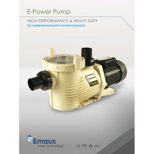 Mesin Pompa Air Kolam Renang 4 HP Emaux EPH400 / EPH 400 Pool Pump