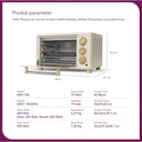 Oven listrik KIRIN(KBO-190 LW)