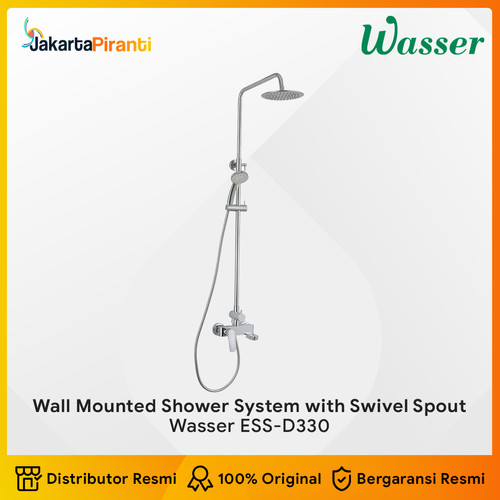 Wall Mounted Shower Column Set With Swivel Spout Wasser ESS-D330