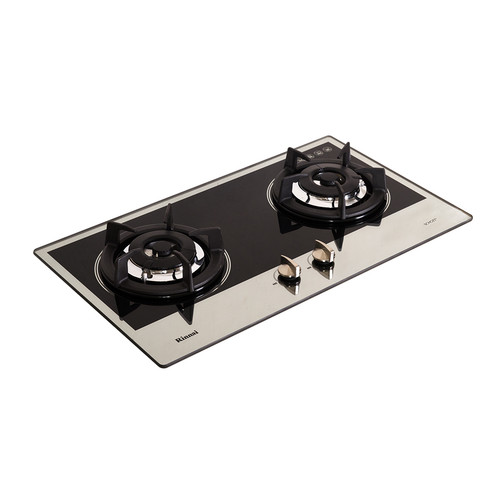 Built-in Gas Hob Kompor Tanam Gas 2 Tungku Rinnai RB-2GH-C (MB)