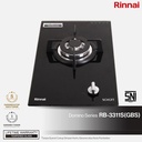 Built-in Gas Hob Kompor Gas Tanam 1 Tungku Rinnai RB-3311S (GBS)