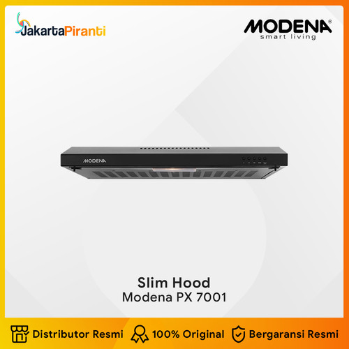 MODENA ESILE PX 7001 - Penghisap asap Slim Hood 70 cm - Warna Hitam