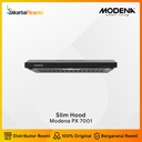 MODENA ESILE PX 7001 - Penghisap asap Slim Hood 70 cm - Warna Hitam
