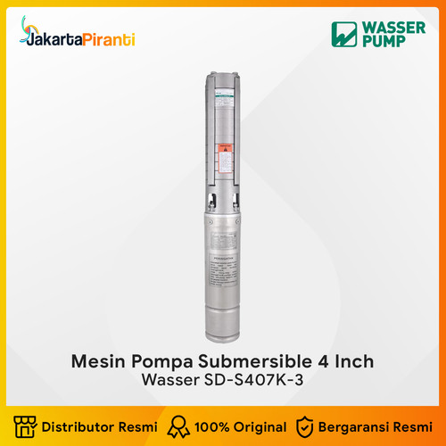 Mesin Pompa Submersible Satelit Sibel Wasser SD-S407K-3 Kabel 33 meter