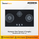 Kompor Gas Tanam Modena BH 1935 LA - Kompor Tanam 90 cm