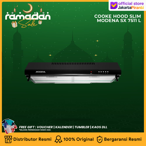 Slim Hood Modena SX 7511 L - Cooker Hood Modena