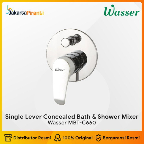 Concealed Bathub Mixer (4 Way) Wasser MBT C660