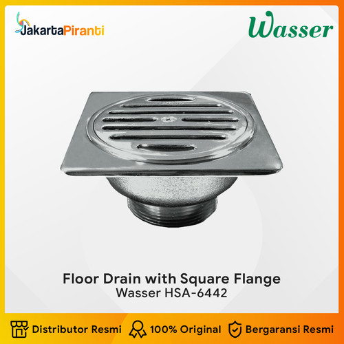 Floor Drain Wasser HSA 6442 (Saringan Pembuangan Air Kamar Mandi)