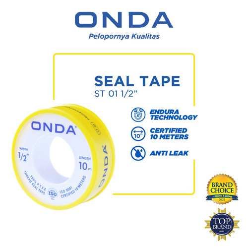 seal tape Onda / solatip kran / sealtape Onda -  Onda Seal Tape 1/2"