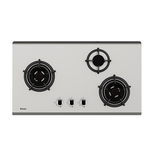 Rinnai Kompor Gas Built-in Tanam 3 Tungku Rinnai RB-93US Stainless
